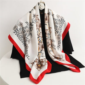Hijab Lady Square Scarves