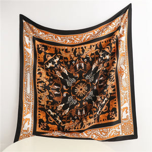 Hijab Lady Square Scarves