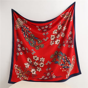 Hijab Lady Square Scarves