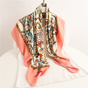 Hijab Lady Square Scarves