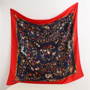 Hijab Lady Square Scarves