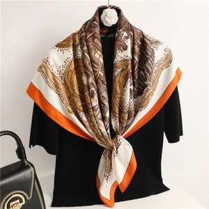 Hijab Lady Square Scarves
