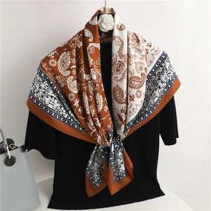 Hijab Lady Square Scarves