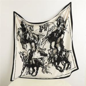 Hijab Lady Square Scarves