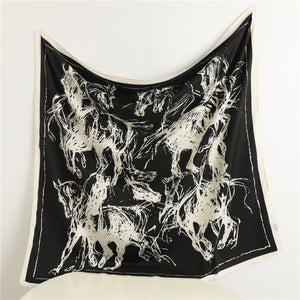 Hijab Lady Square Scarves