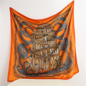 Hijab Lady Square Scarves