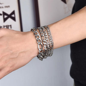 Men Chain Bracelet Stainless Steel