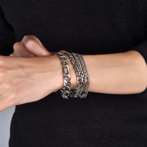 Men Chain Bracelet Stainless Steel