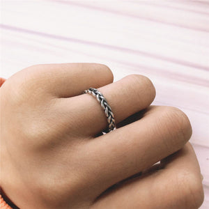 Twist Heart Star Rings