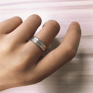 Twist Heart Star Rings