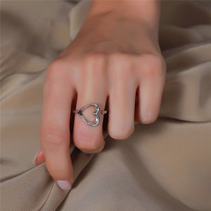 Twist Heart Star Rings