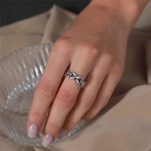 Twist Heart Star Rings