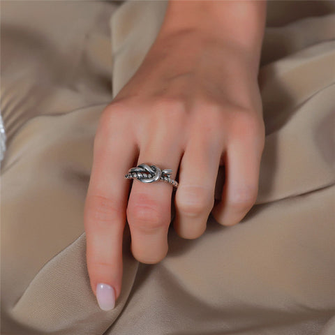 Twist Heart Star Rings