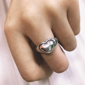 Twist Heart Star Rings