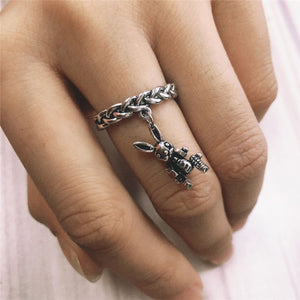Twist Heart Star Rings