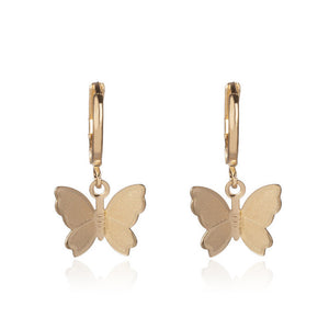 Simple Temperament Earrings Butterfly
