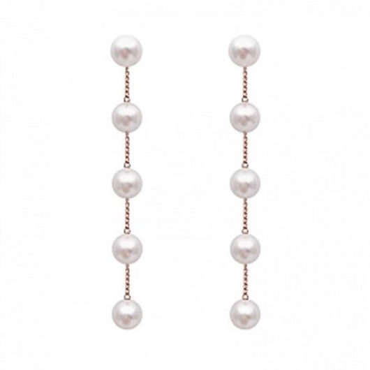 Pearl Long Earrings