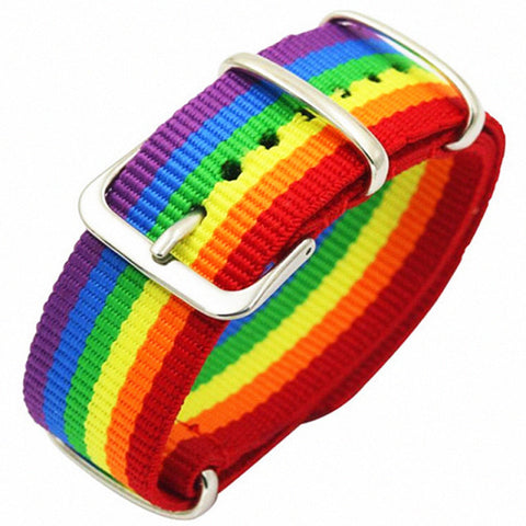 Rainbow Woven Bracelets